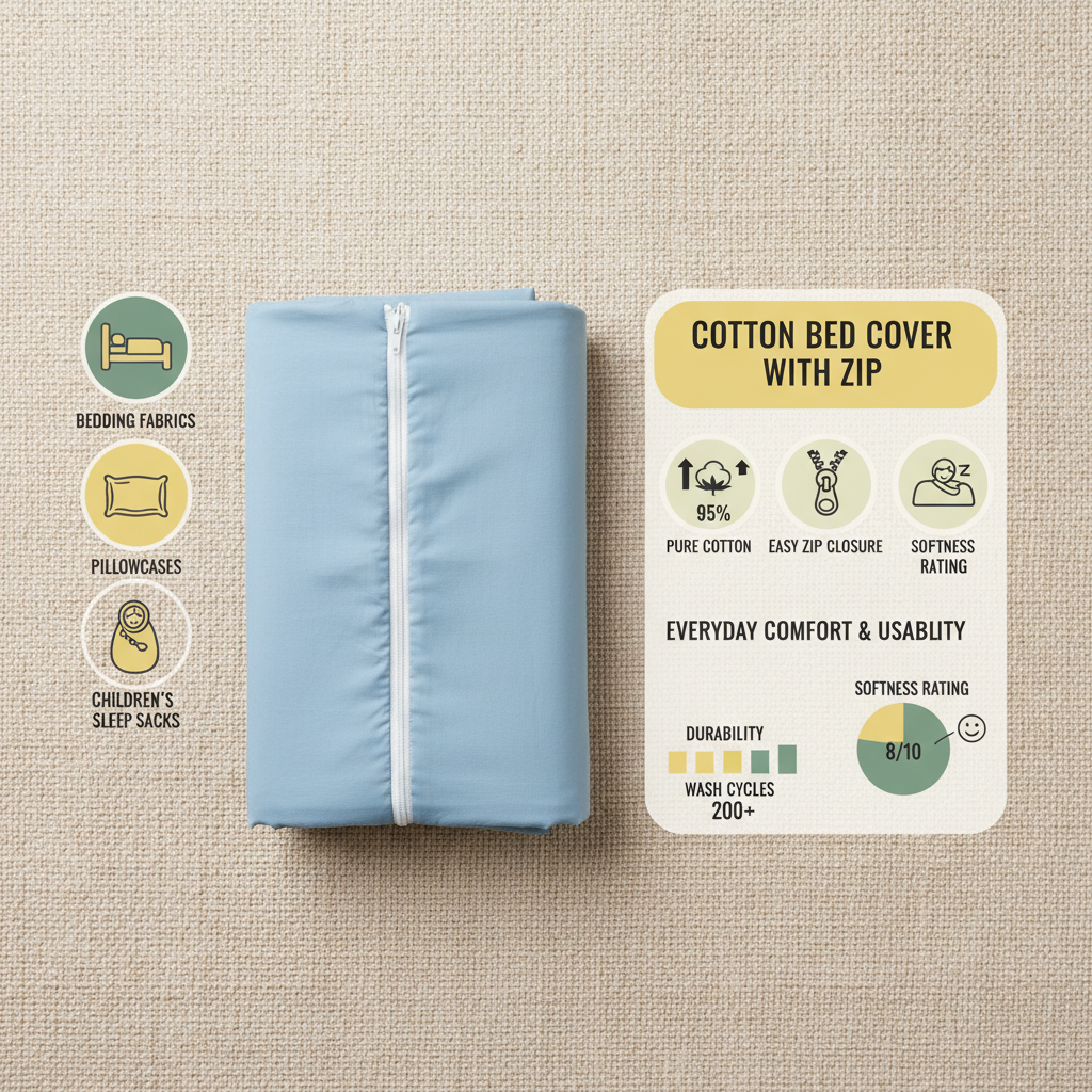 Comprehensive Guide to Choosing the Best Cotton Bed Cover with Zip for Optimal Sleep