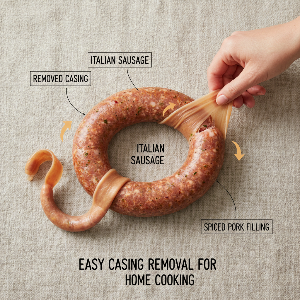 Understanding and Optimizing Italian Sausage Casing Removal Techniques