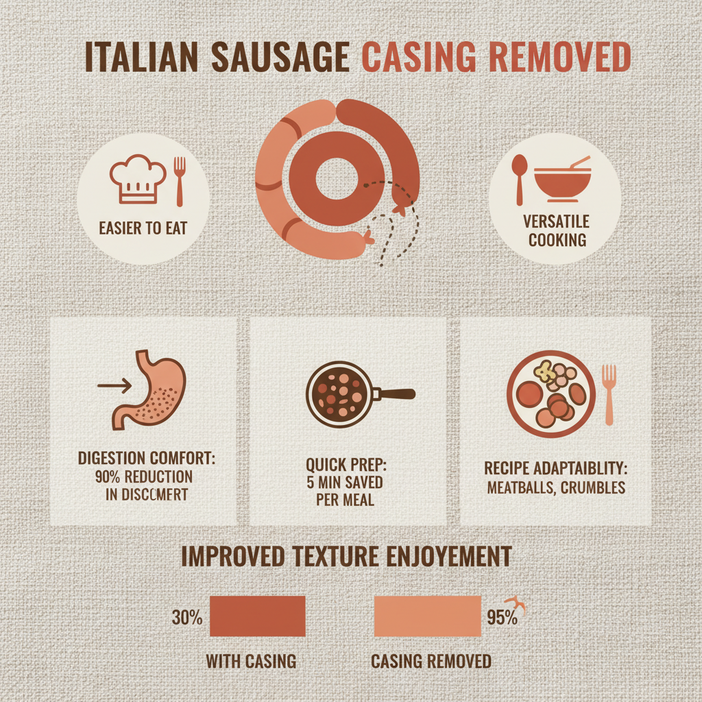 Understanding and Optimizing Italian Sausage Casing Removal Techniques
