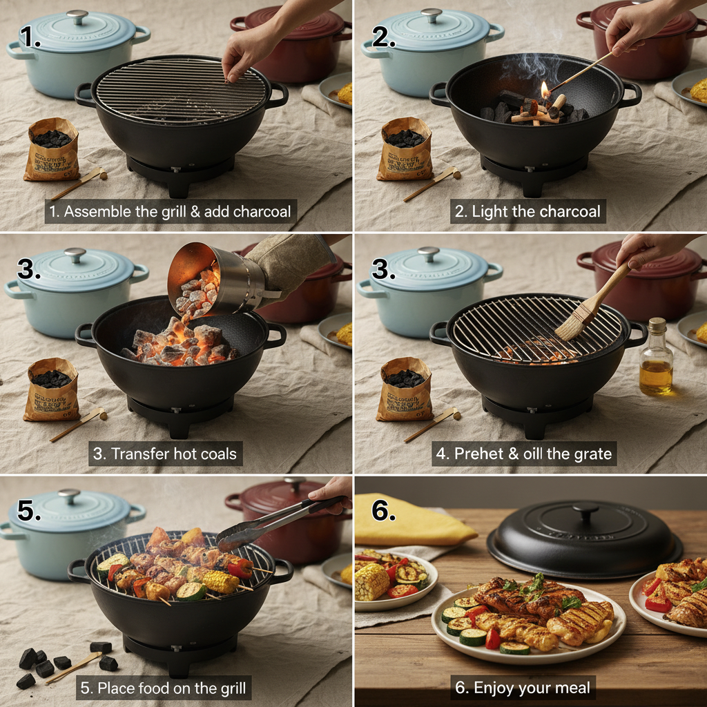 Choosing the Right Cast Charcoal Grill for Superior Outdoor Cooking