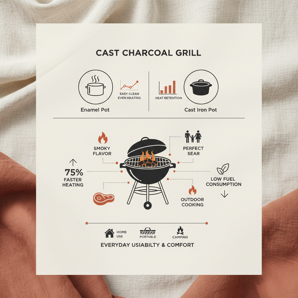 Choosing the Right Cast Charcoal Grill for Superior Outdoor Cooking