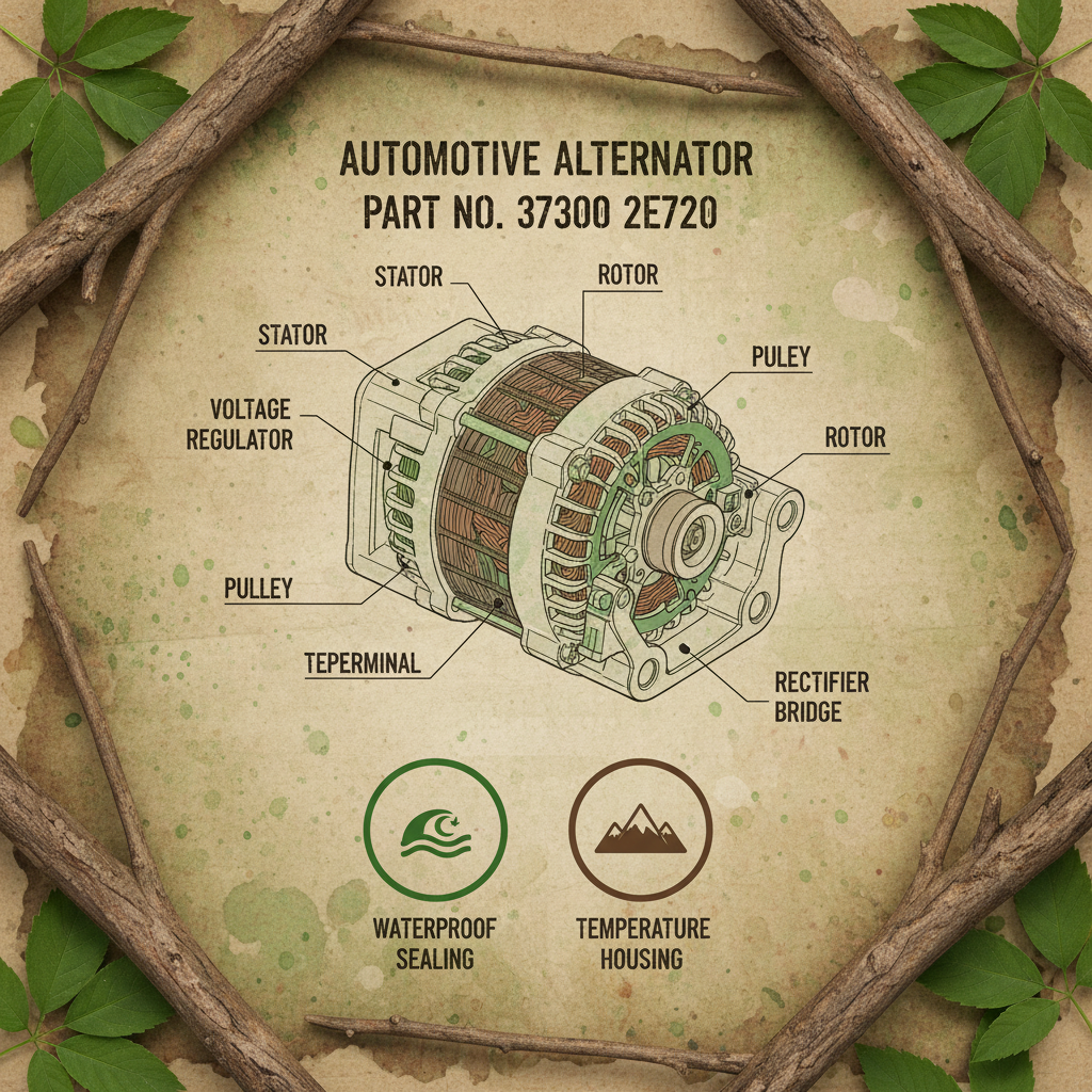 Comprehensive Guide to the 37300 2e720 Alternator for Optimal Vehicle Performance