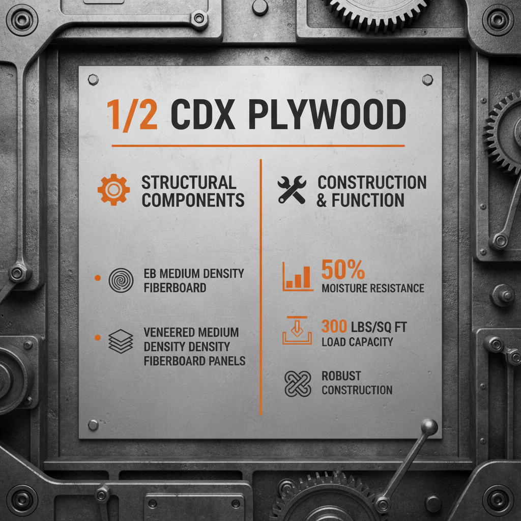 Comprehensive Guide to 1 2 CDX Plywood Applications and Selection