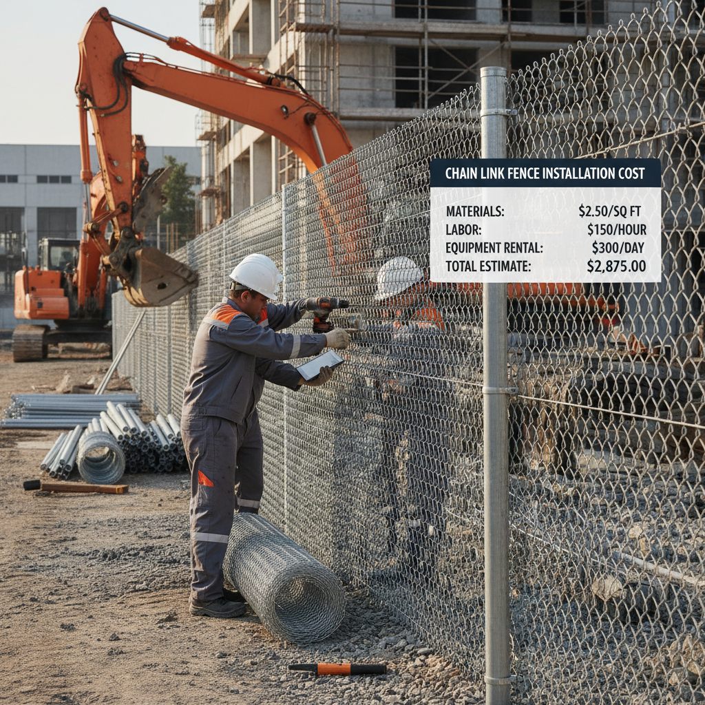 Understanding the Cost of Chain Link Fence Installed for Security and Property