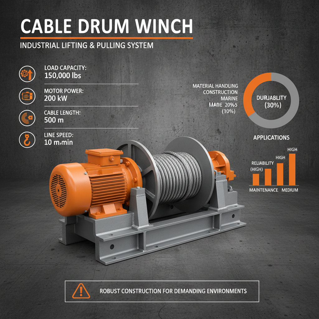 Comprehensive Guide to Cable Drum Winches Types Applications and Safety