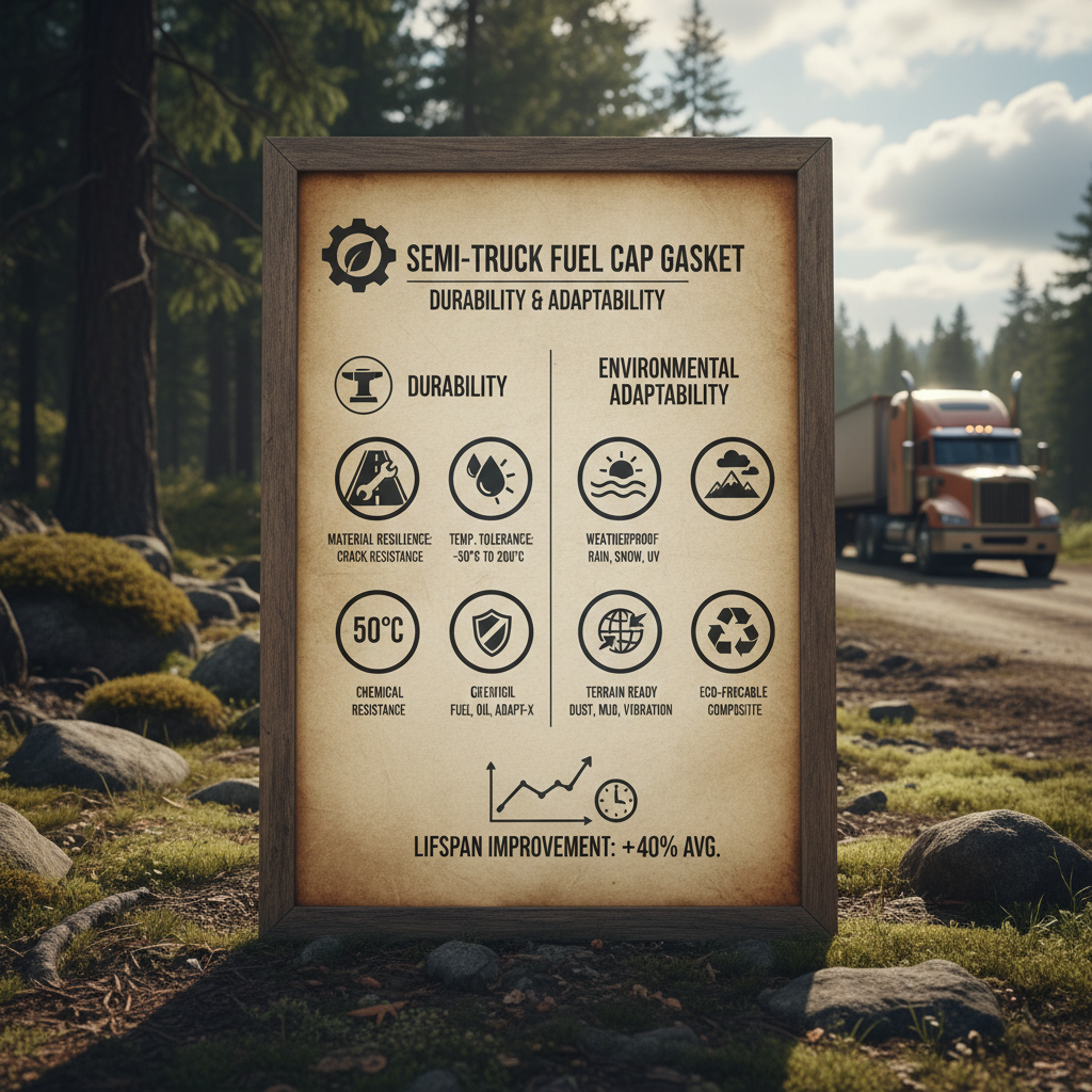 Comprehensive Guide to Semi Truck Fuel Cap Gasket Maintenance and Replacement