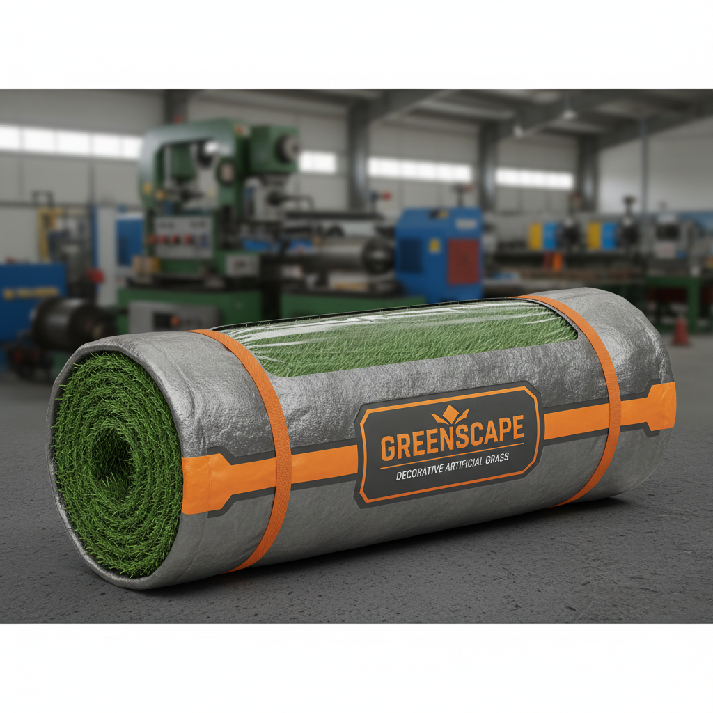 artificial grass mat for decoration