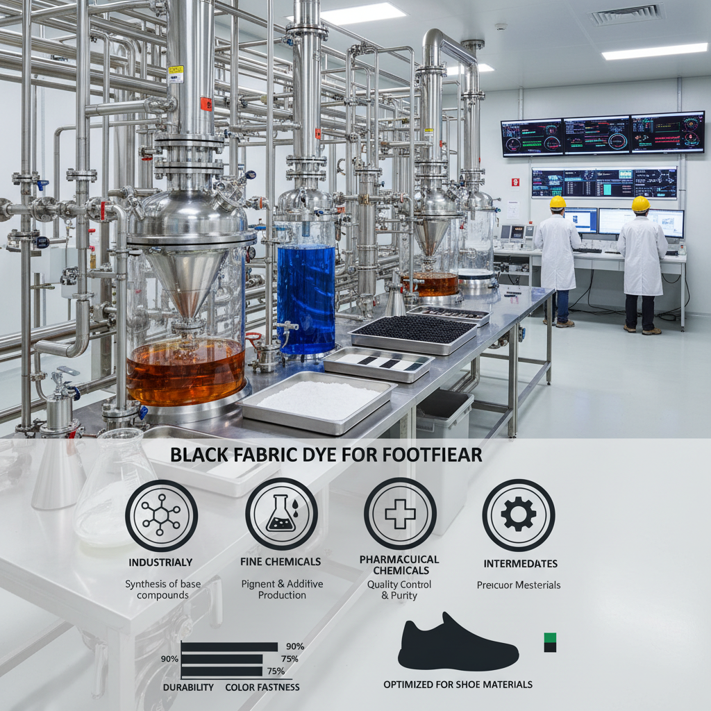 black fabric dye for shoes