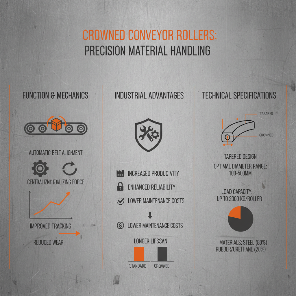 crowned conveyor rollers