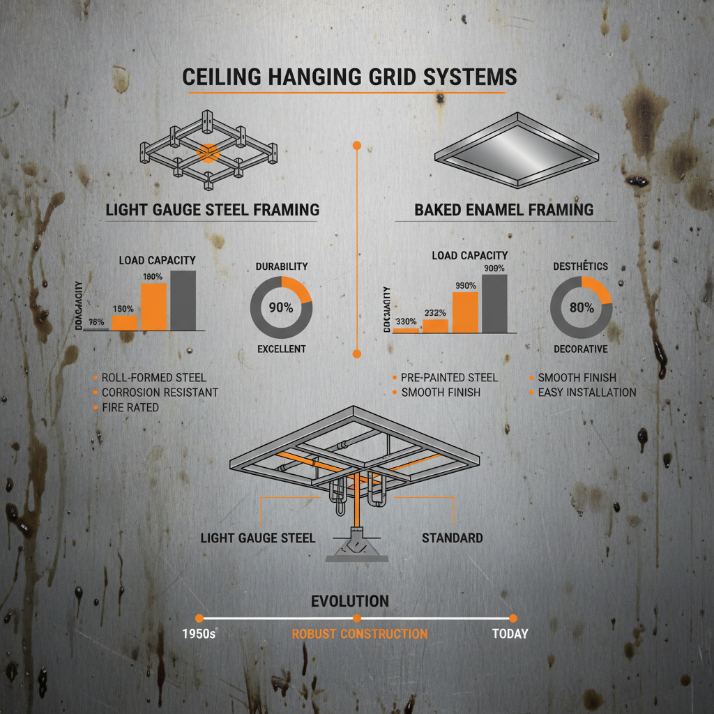 ceiling hanging grid