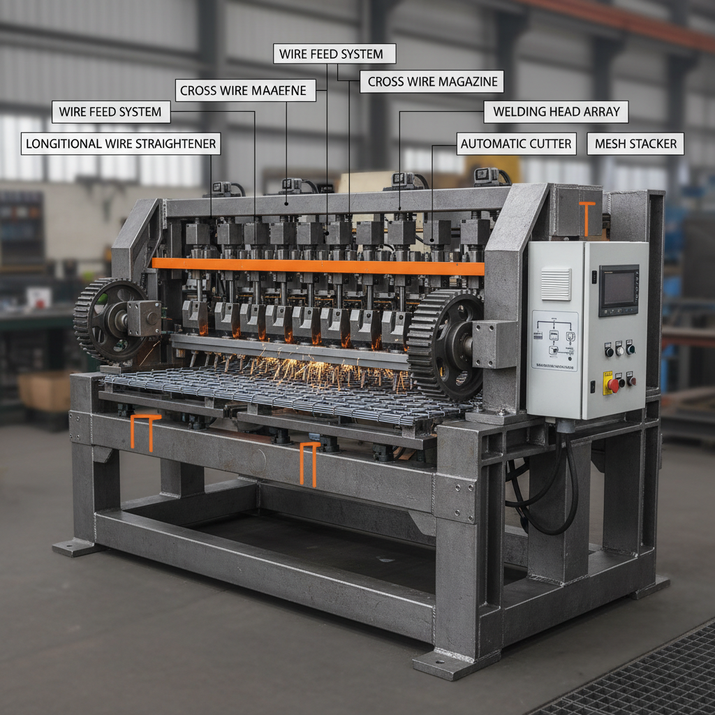 automatic wire mesh welding machine