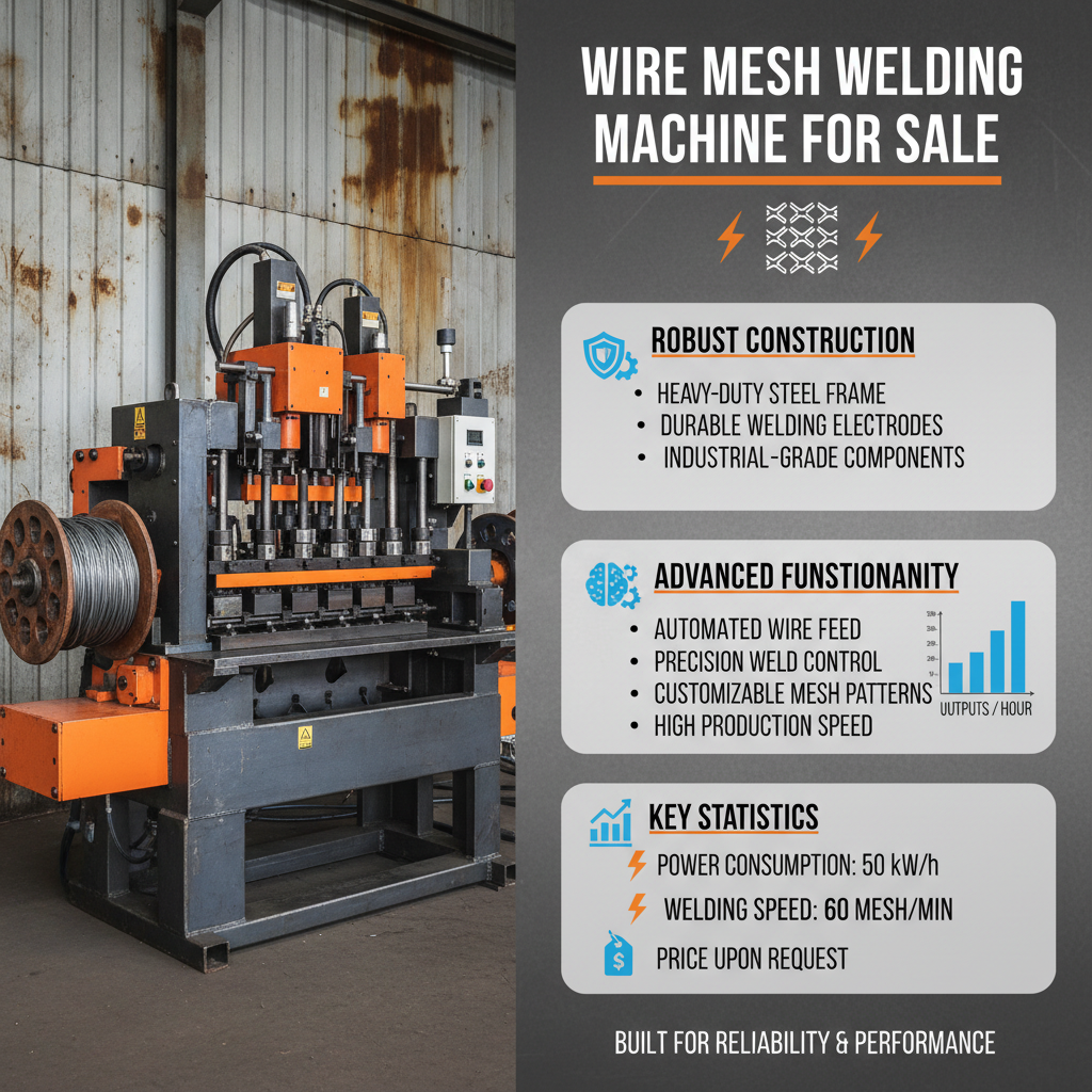 wire mesh welding machine for sale