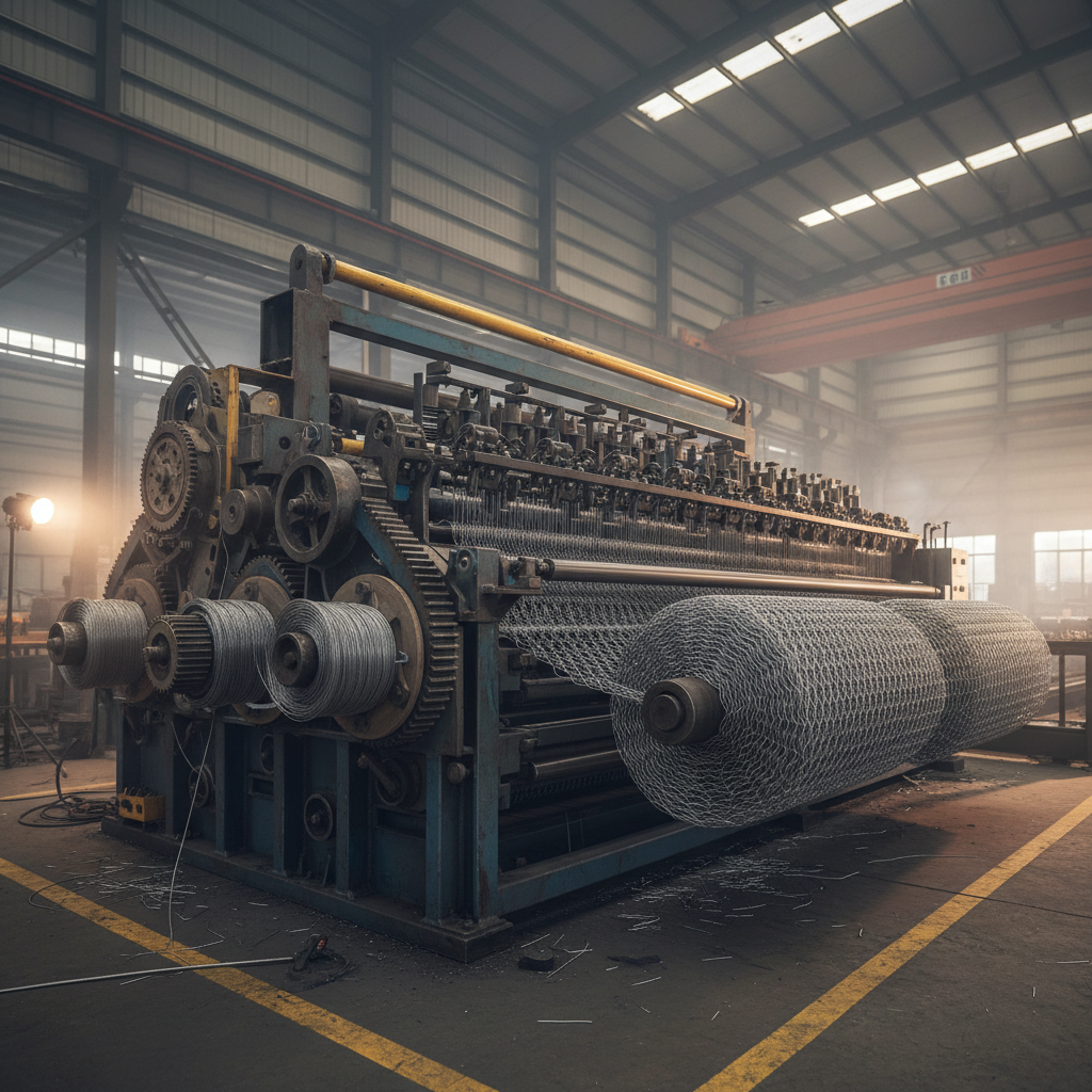 chicken mesh making machine