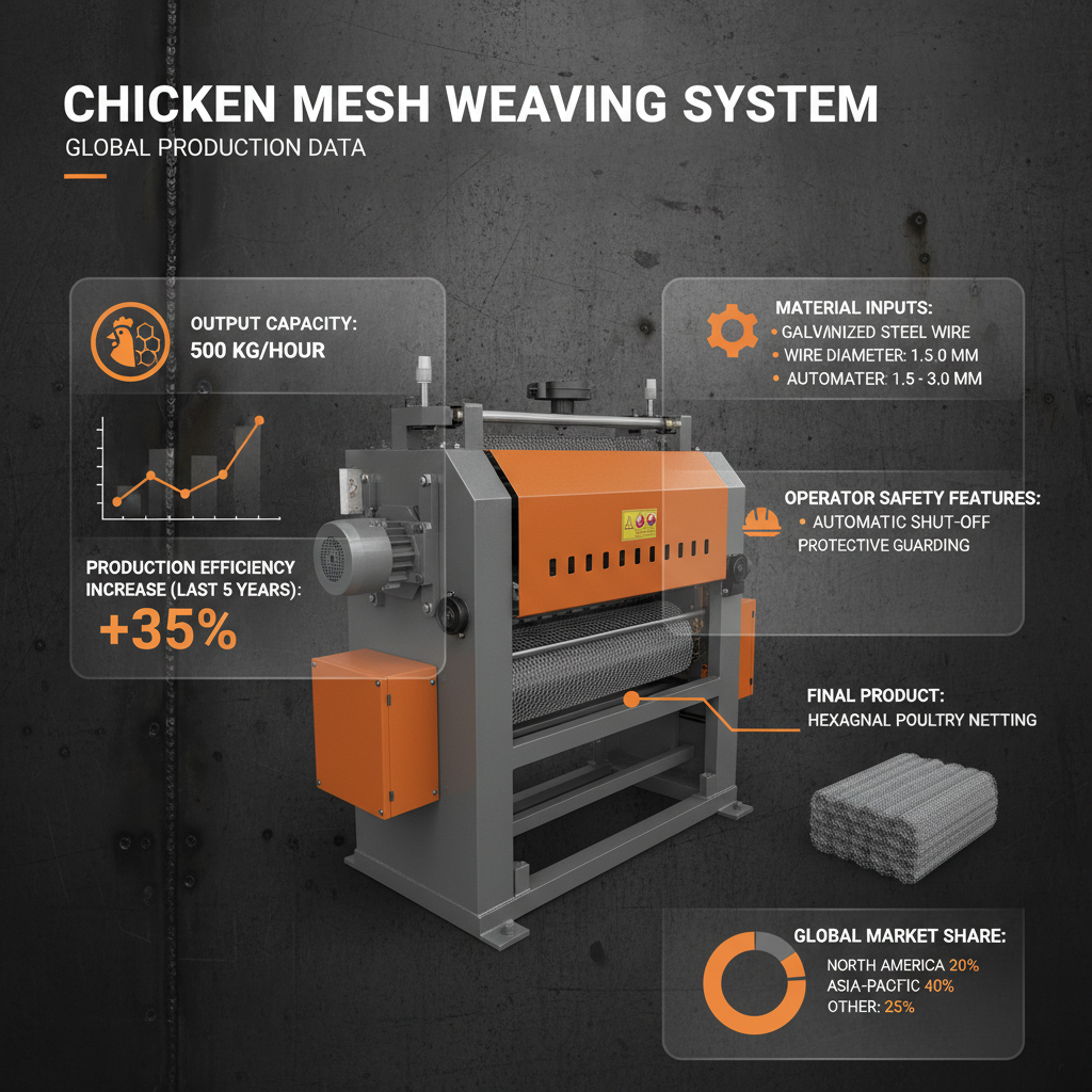 chicken mesh machine