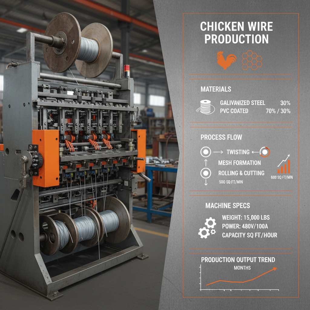 chicken wire machine