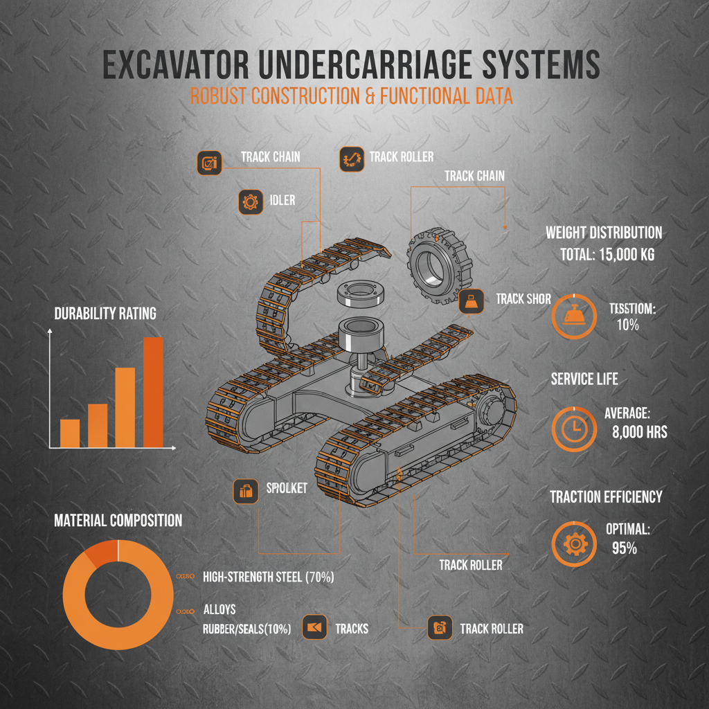 undercarriage parts for excavator