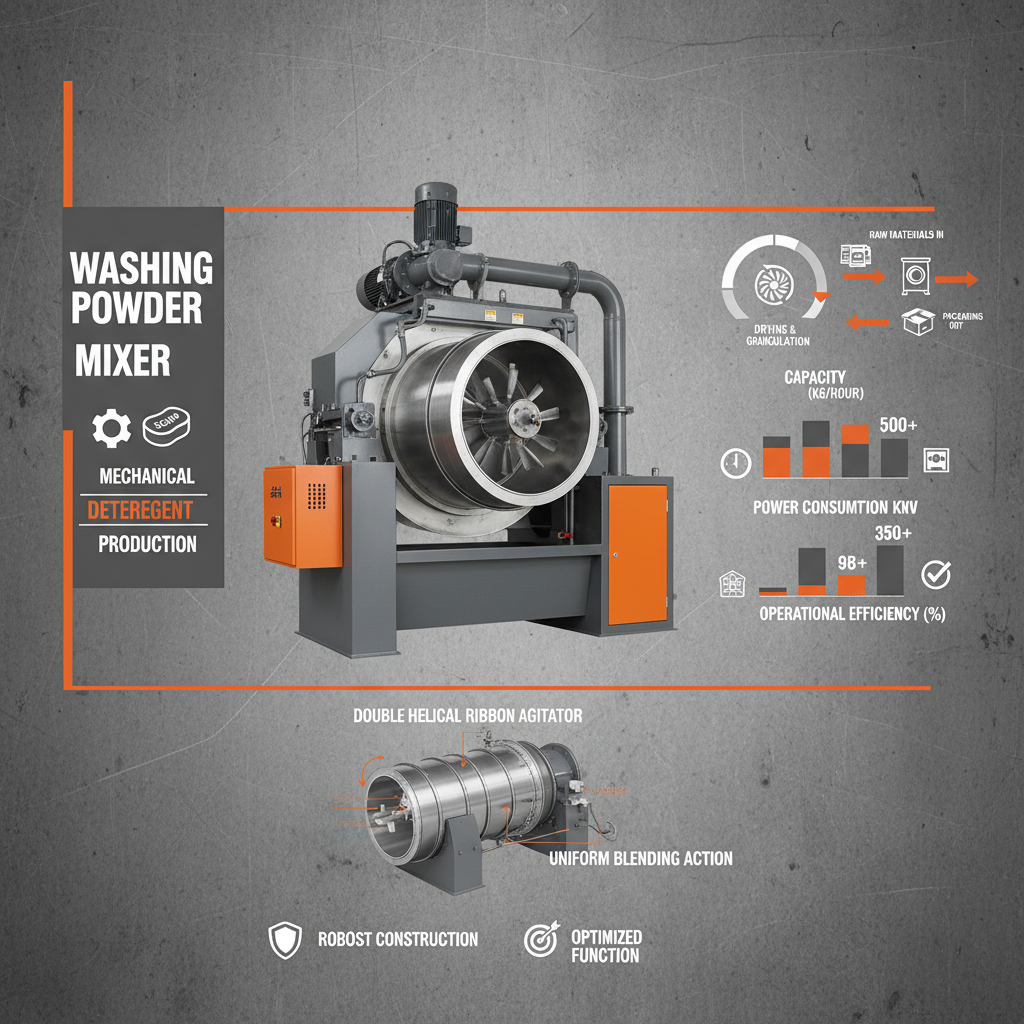 Choosing the Best Washing Powder Mixer Machine for Optimal Production
