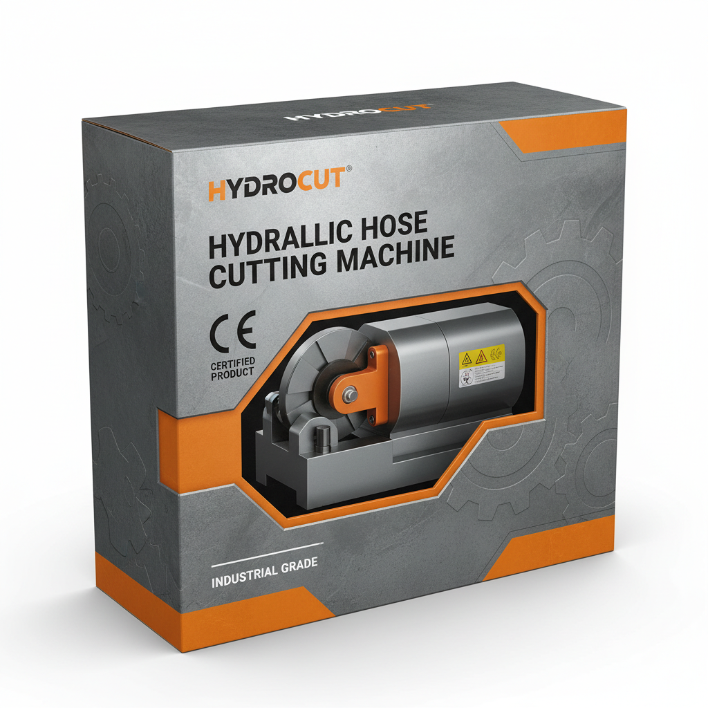 CE Certification hydraulic hose cutting machine