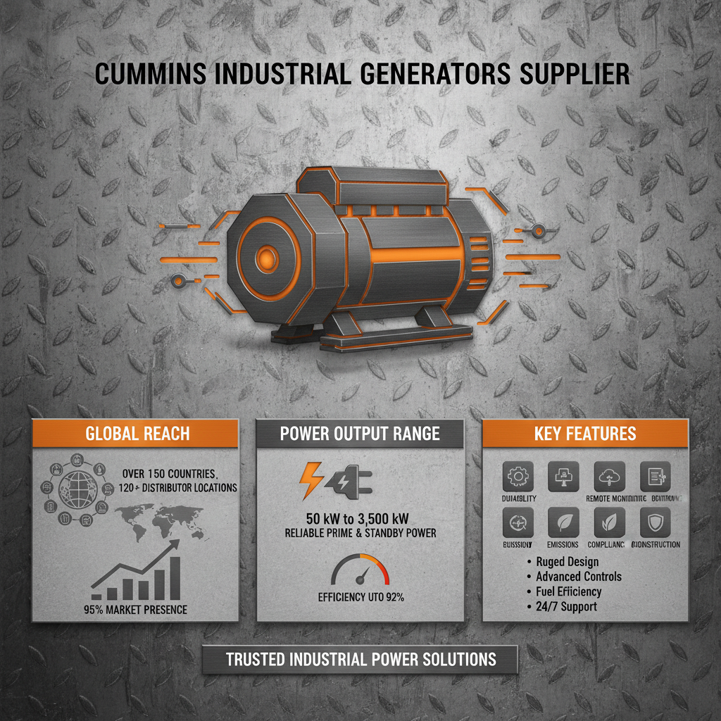 cummins industrial generators Supplier