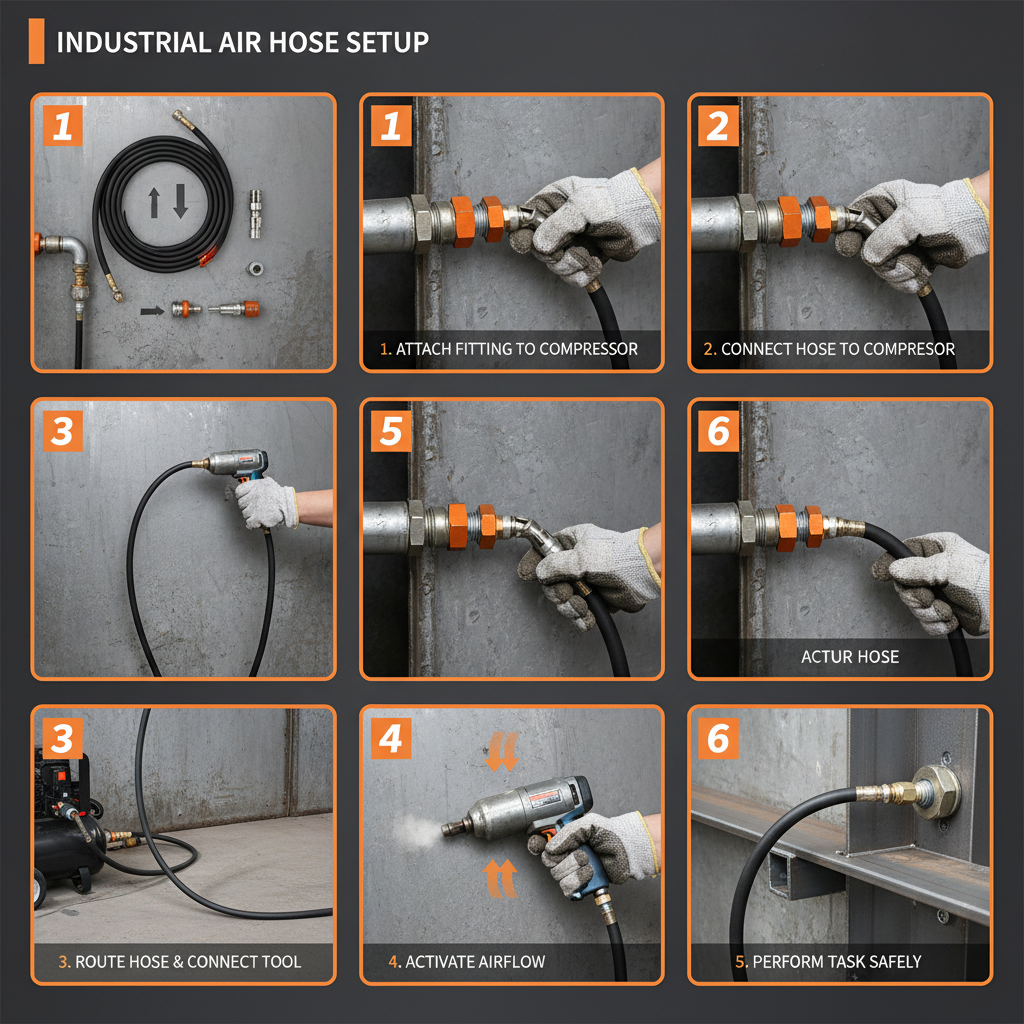 Choosing the Best Air Hose Industrial for Efficient and Safe Operations