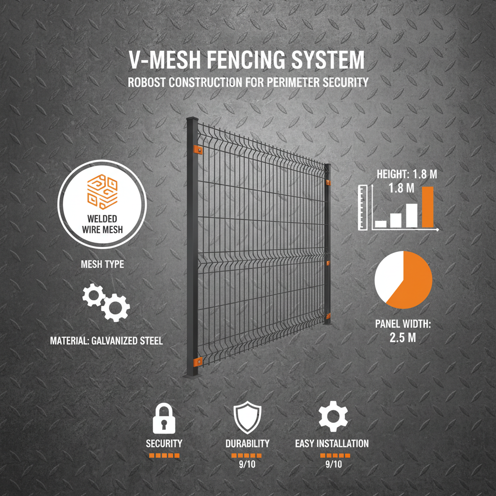 Comprehensive Guide to 1.8 m high V Mesh Fencing Security Solutions