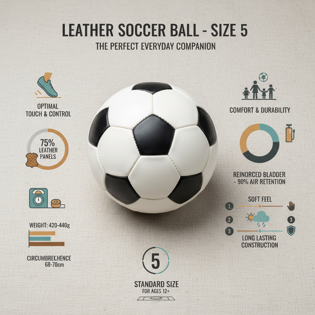 Choosing the Ideal Leather Soccer Ball Size 5 for Peak Performance
