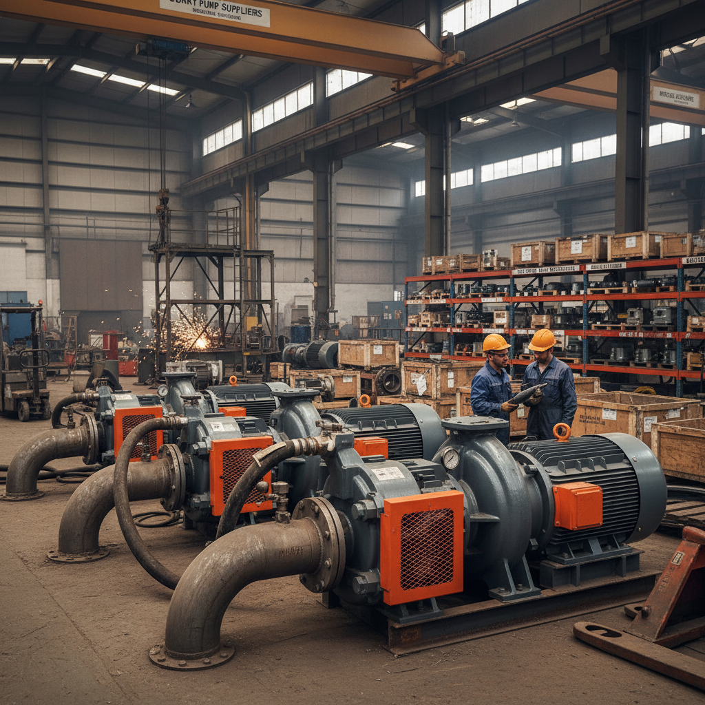 slurry pump suppliers