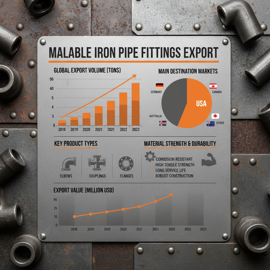 malleable iron pipe fittings export