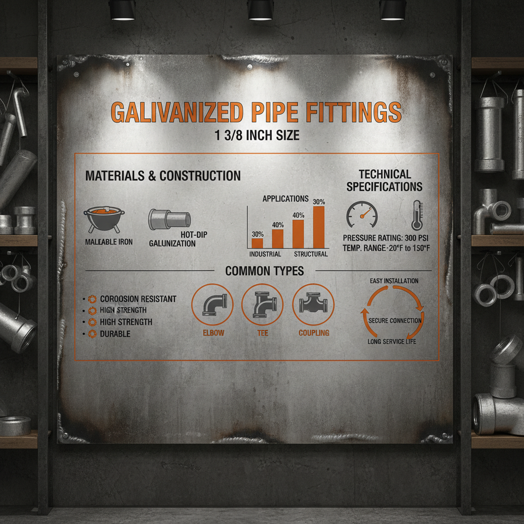 1 3 8 galvanized pipe fittings