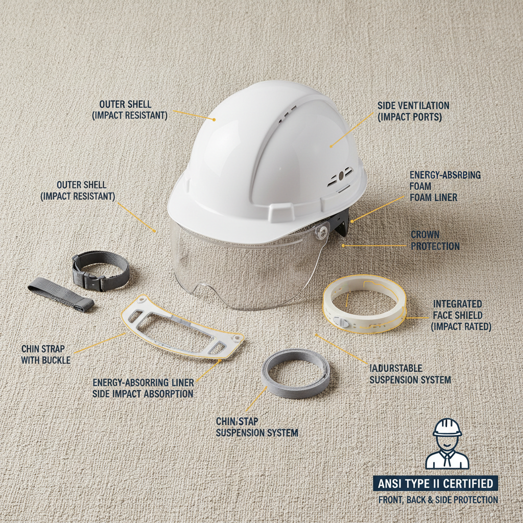 Protective Clothing Type II Safety Helmets