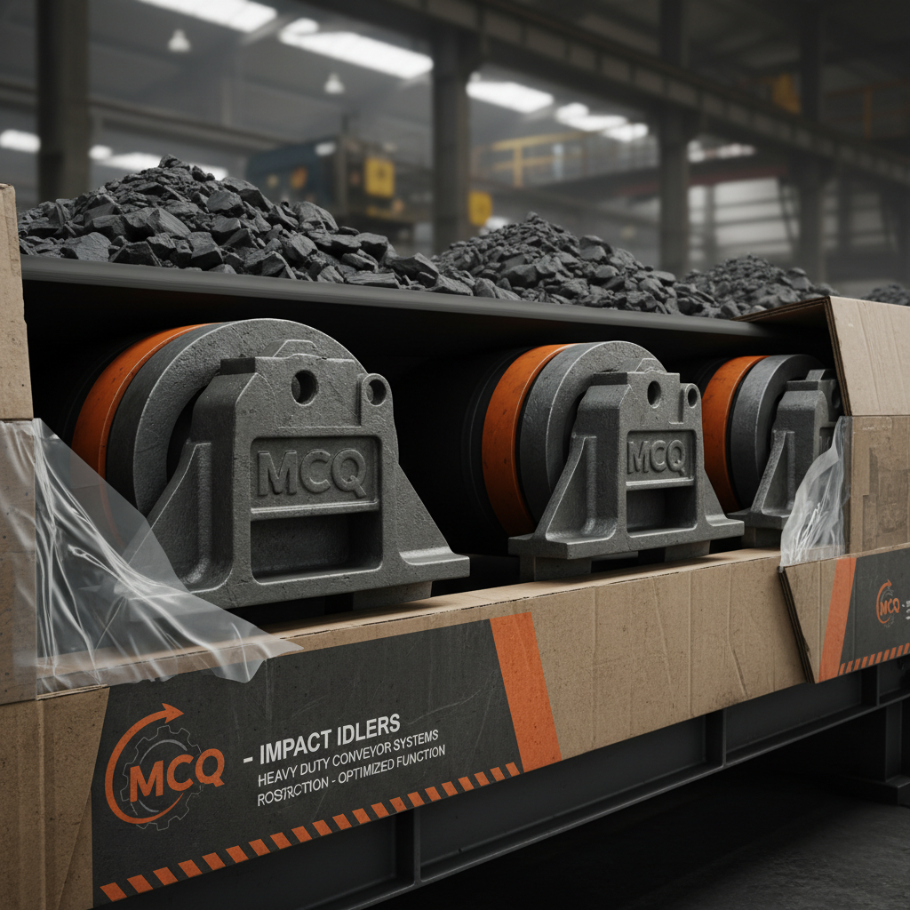 Premium Impact Idlers for Efficient Conveyor Systems