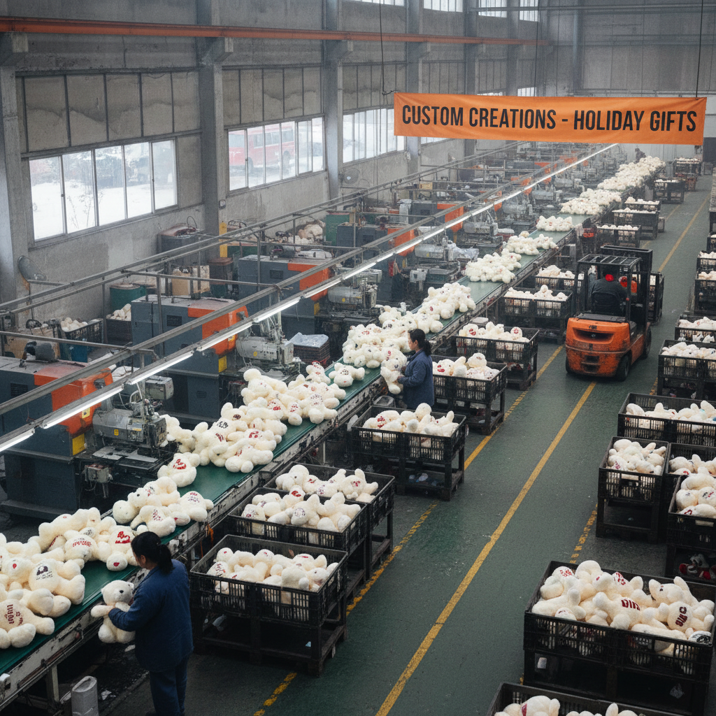 Custom Plush Toys for Festive Gifting Corporate Branding