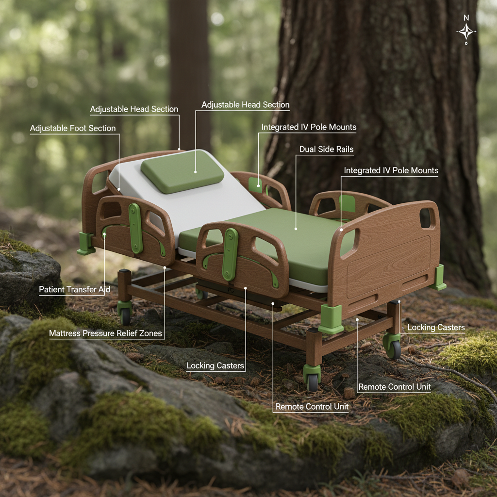 Double Hospital Beds Elevating Patient Care
