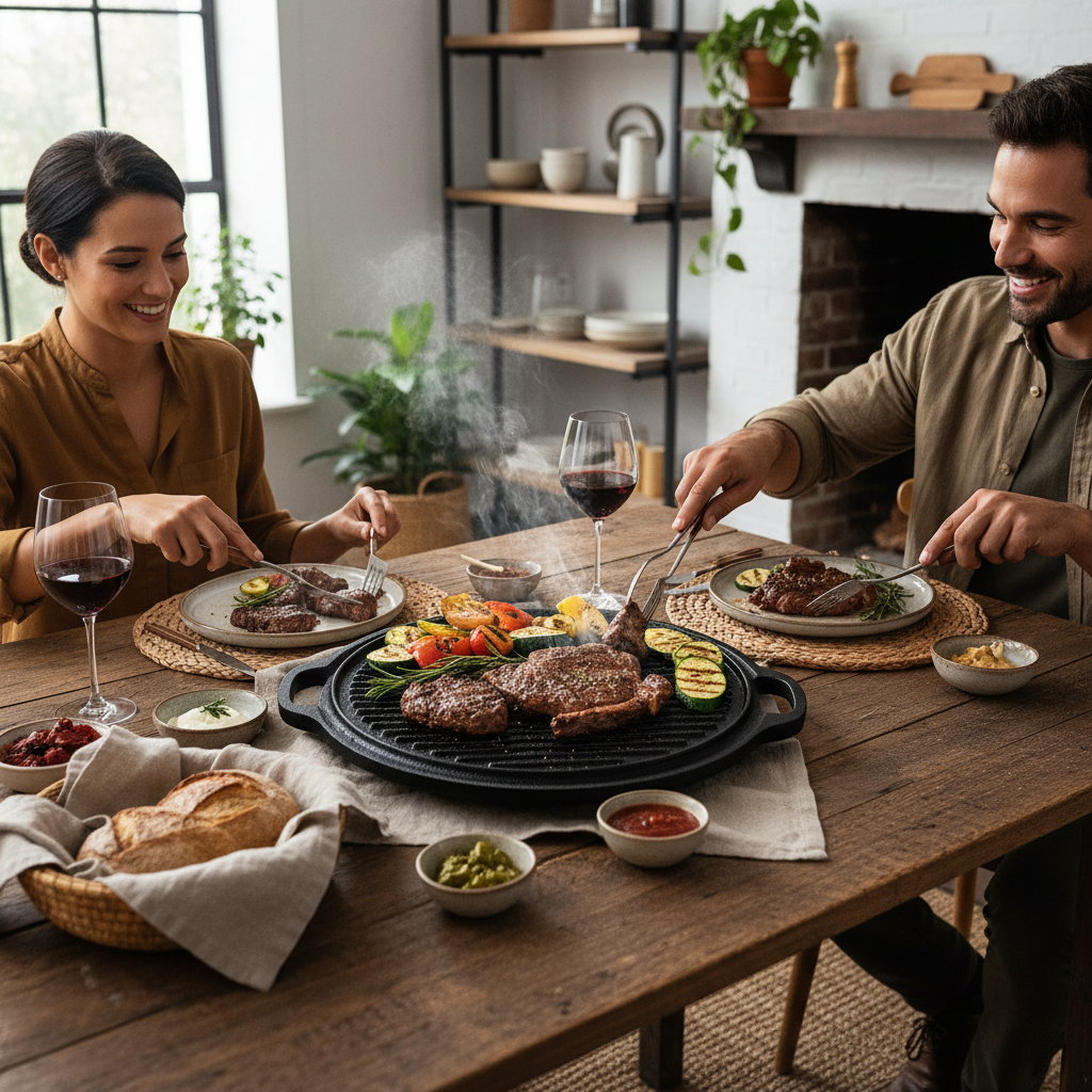 Premium Iron Grill Plates