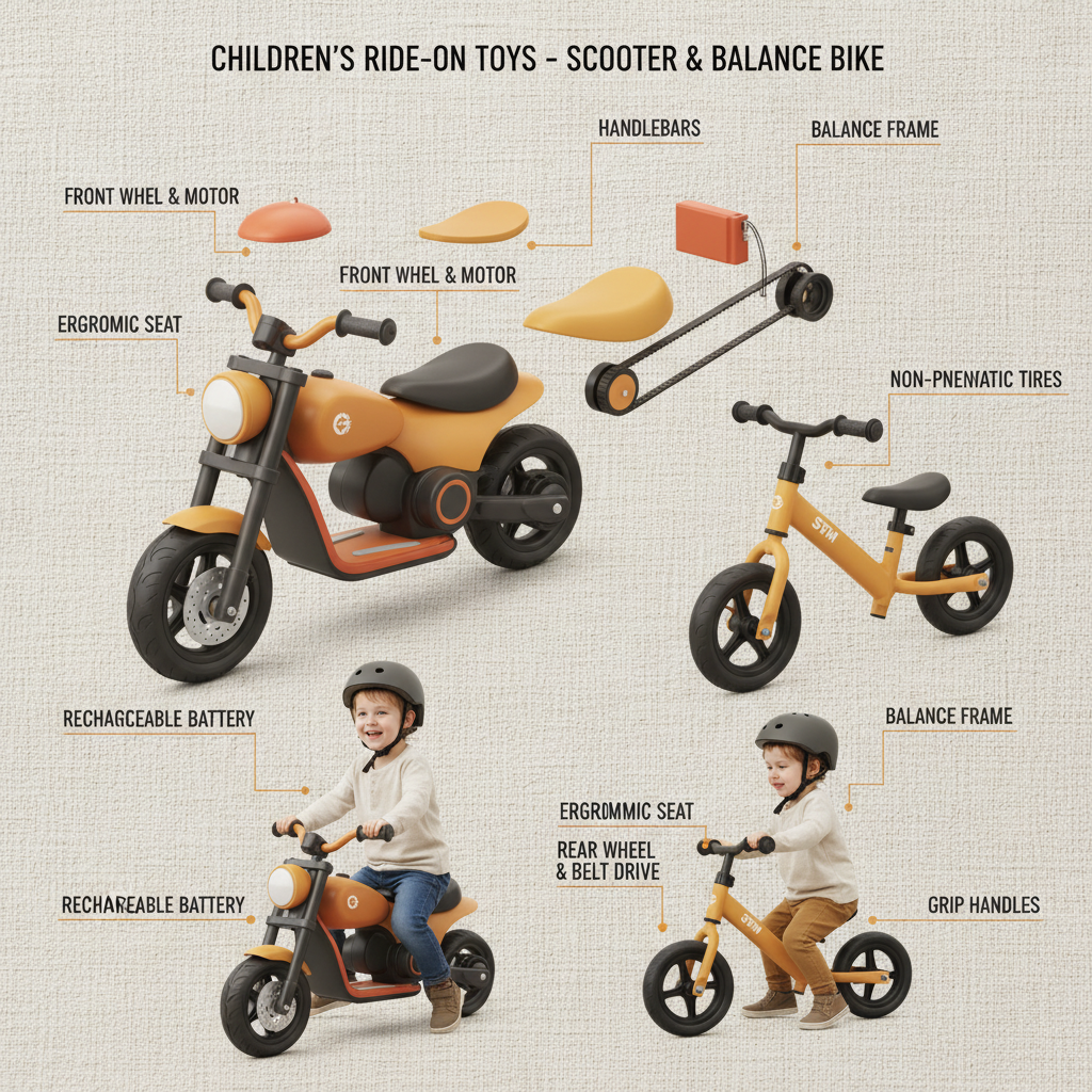 Elevate Your Ride Kids Scooters Balance Bikes