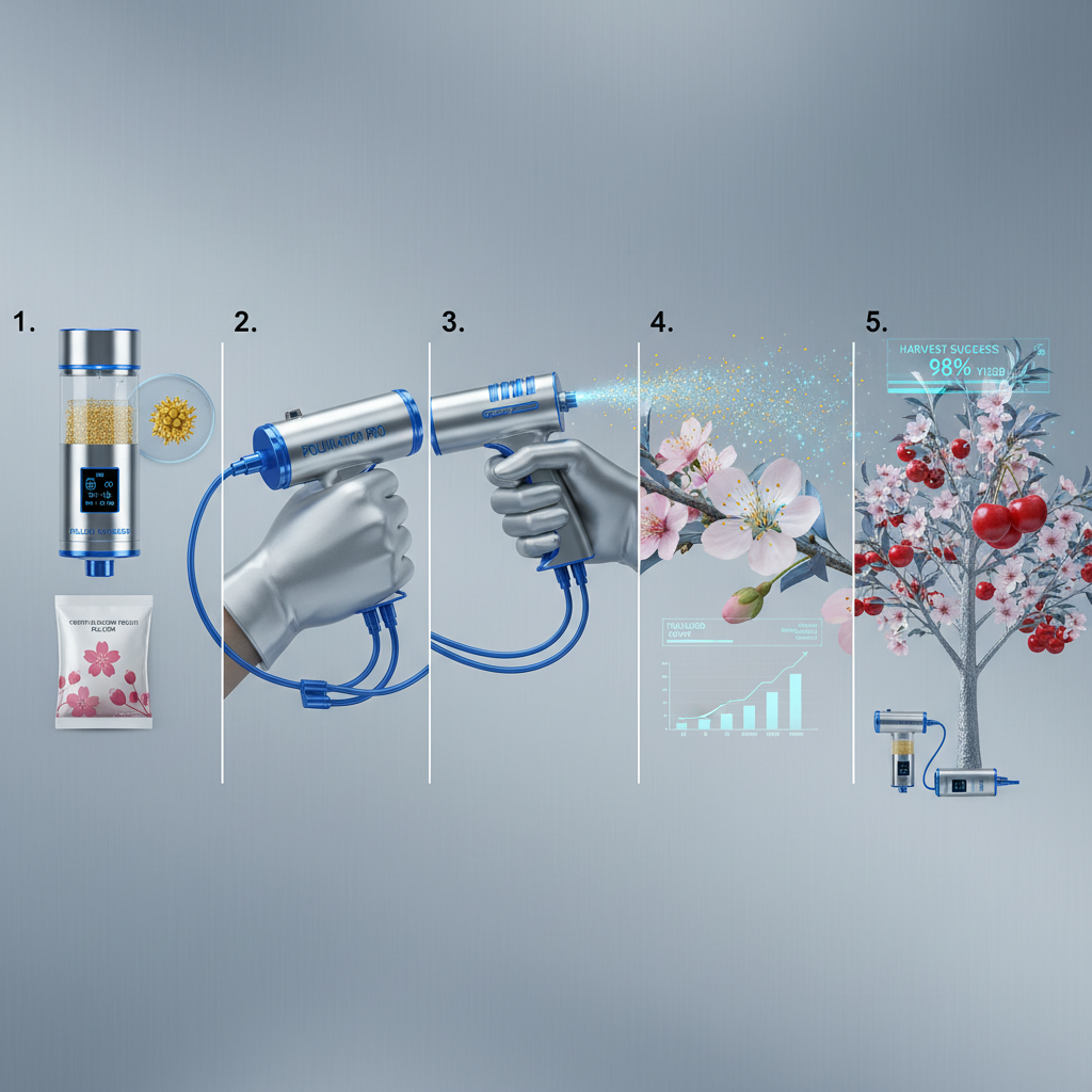 Boosting Cherry Orchard Yields with Premium Pollen