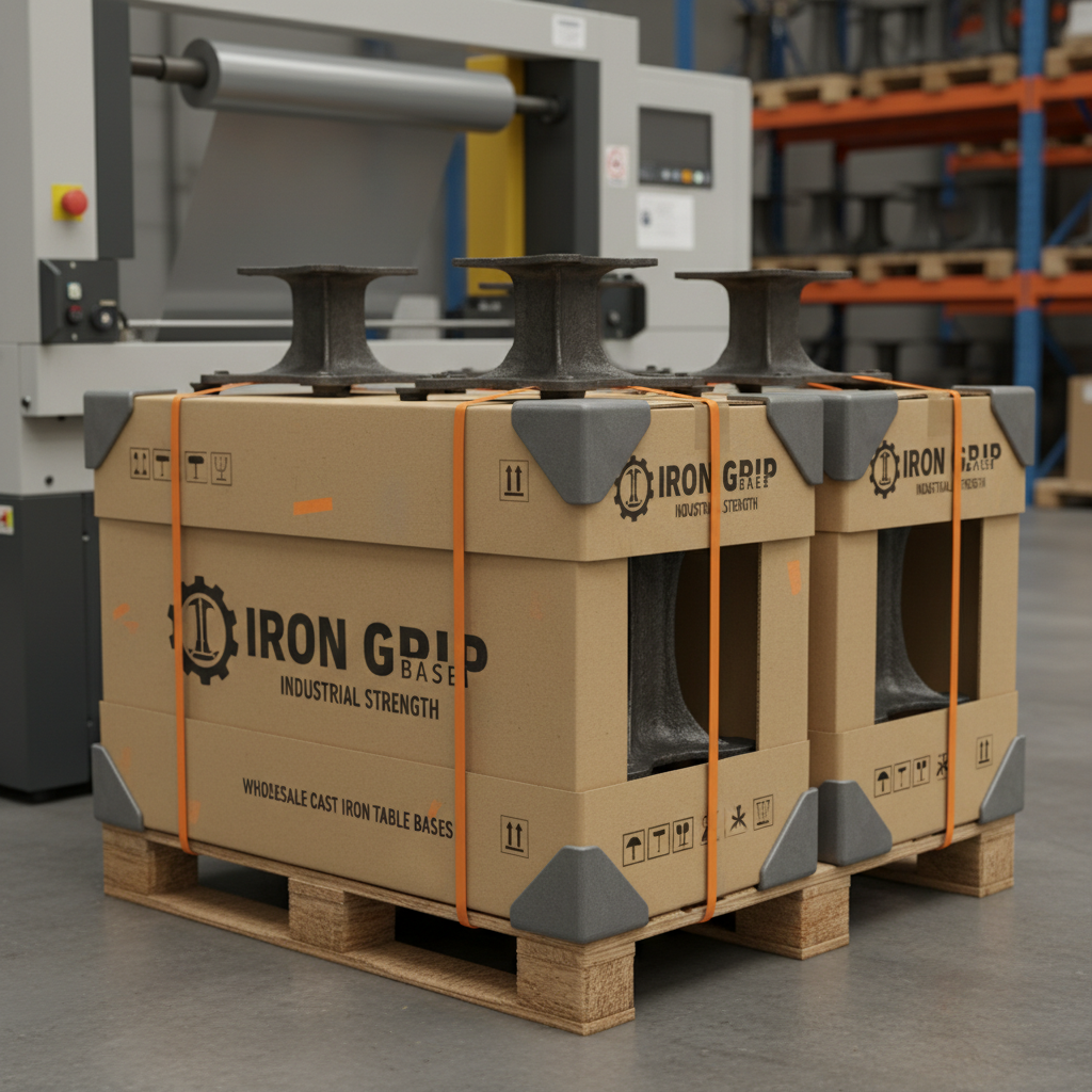 HighQuality Cast Iron Table Bases