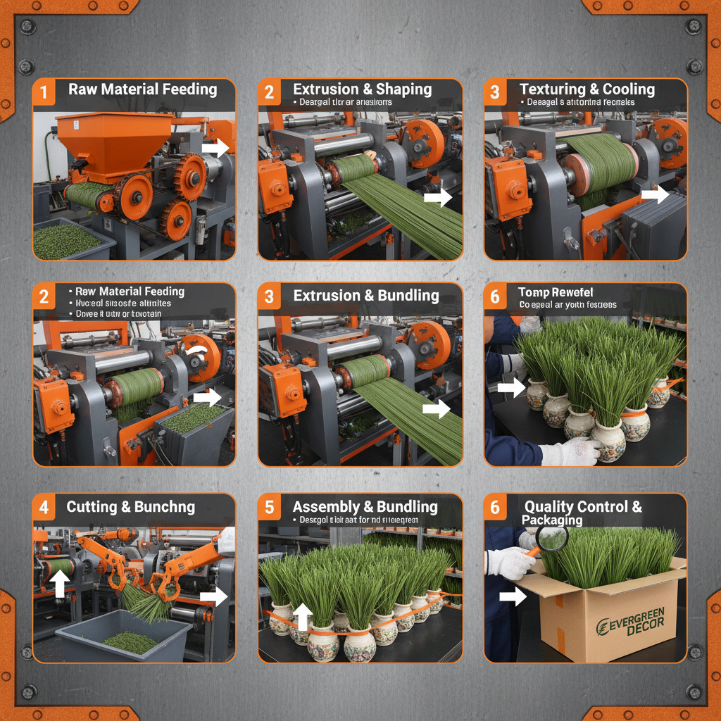 Artificial Grass for Vases Elevate Your Decor