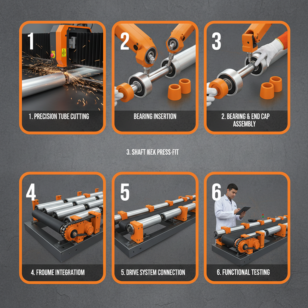 Lightweight Conveyor Rollers Precision Efficiency