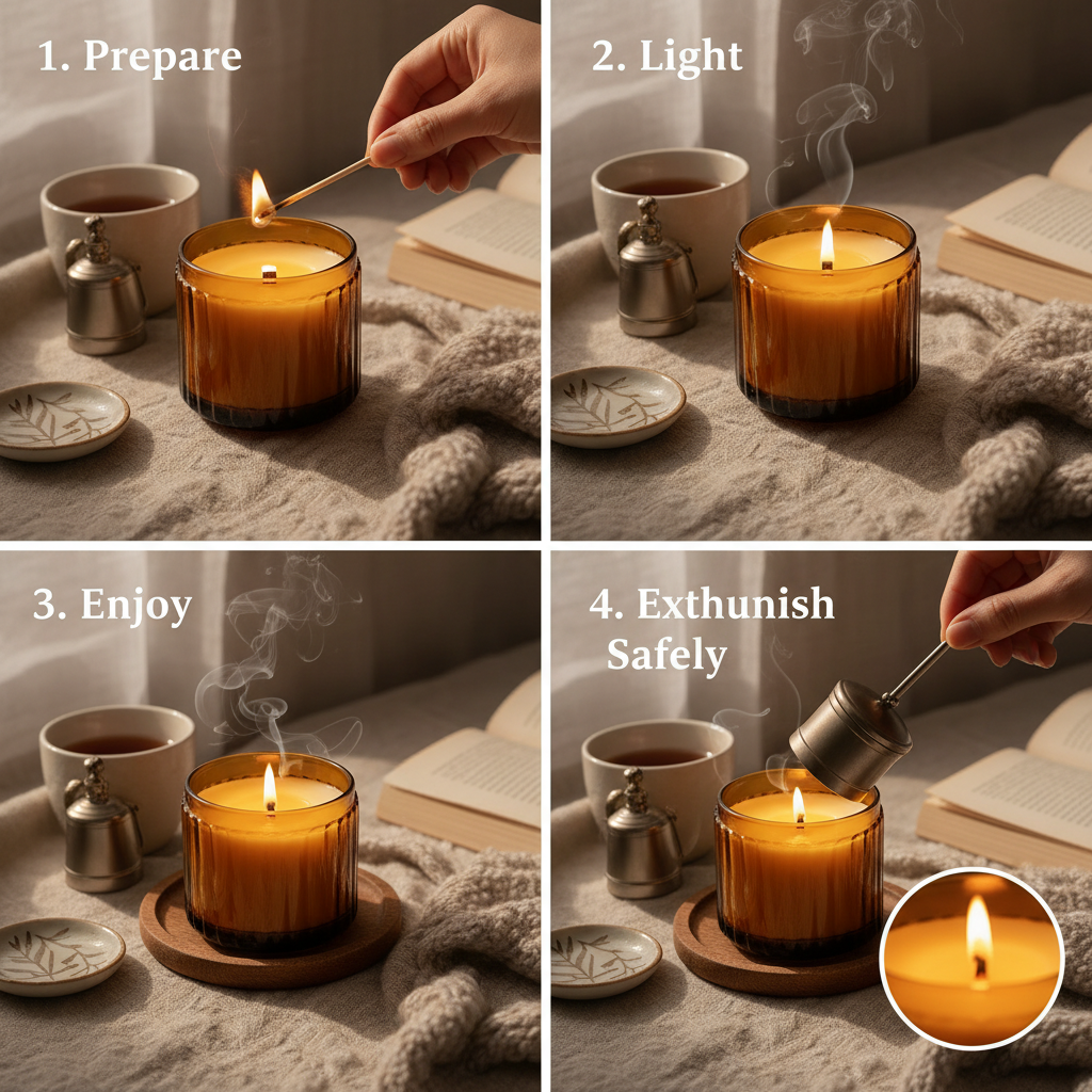 Elevate Your Space with Amber Scented Candles