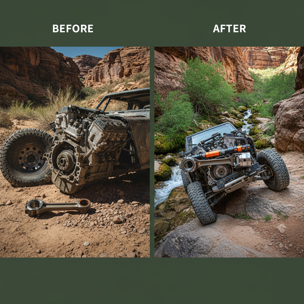 Precision Engineered Connecting Rods