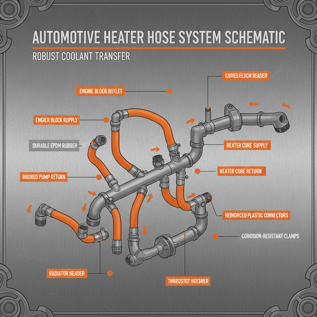 HighPerformance Automotive Heater Hoses