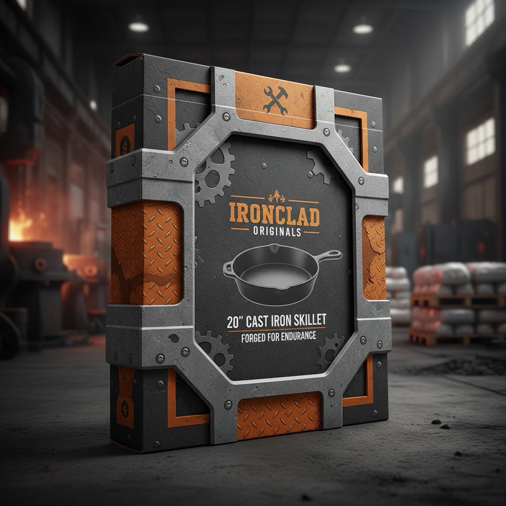 Unleash Culinary Perfection with Our 20 Inch Cast Iron Skillet