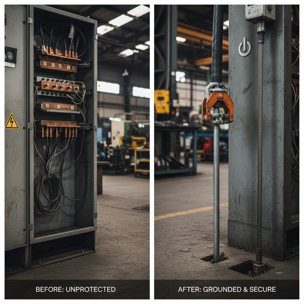 Choosing the Right Grounding Rod with Clamp for Electrical Safety and Protection