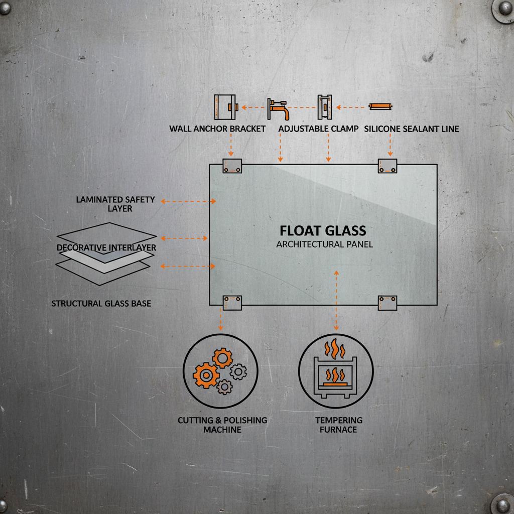 Enhance Your Interiors with Stunning Glass for Wall Decoration