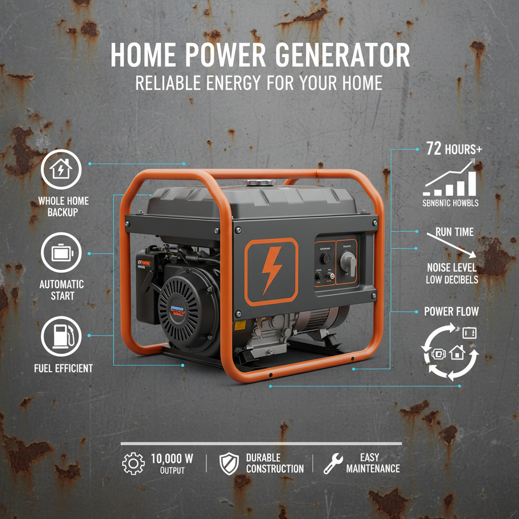 Comprehensive Guide to Choosing the Right Home Power Supply Generator for Your Needs