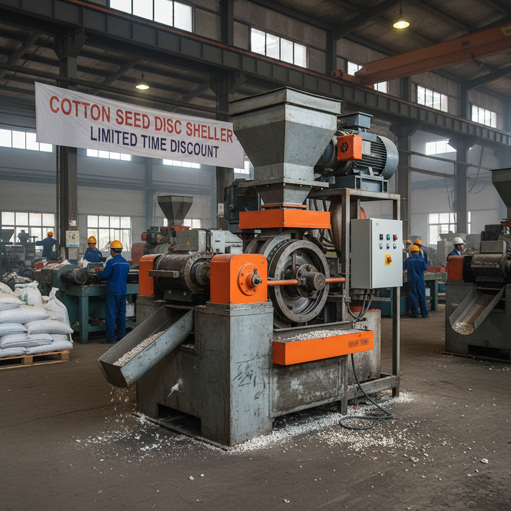 Find the Best Discount Cotton Seed Disc Sheller for Efficient Oil Processing
