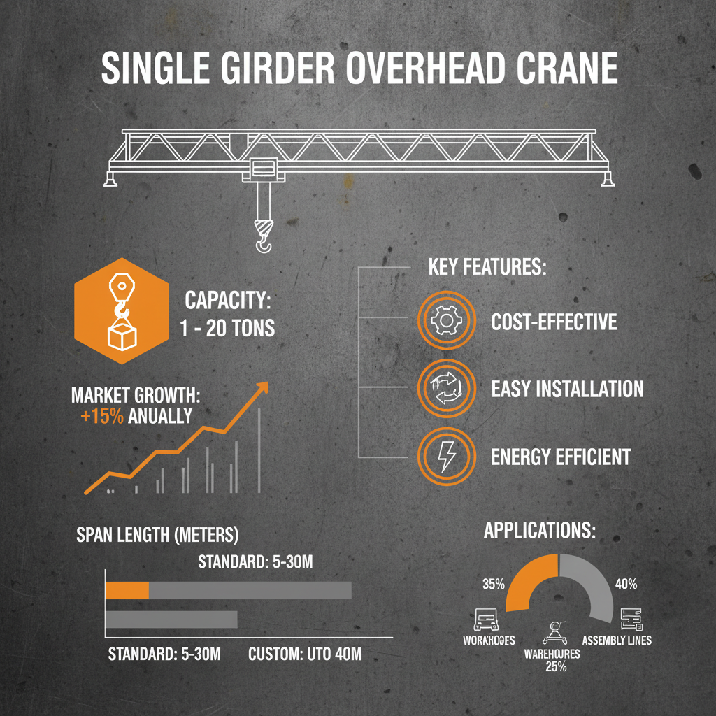 Understanding the Benefits and Applications of a Single Girder Overhead Crane