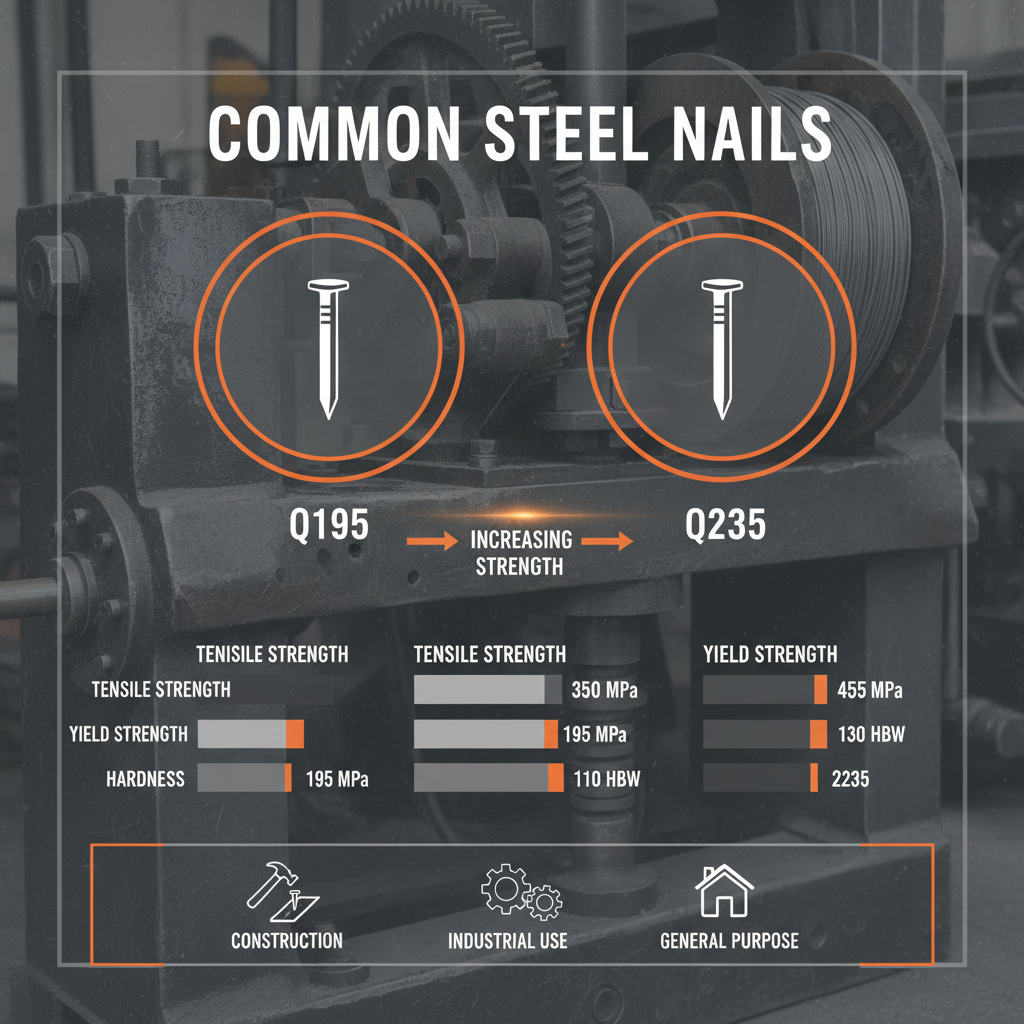 Understanding Common Nails Q195 Q235 Steel Grades Applications and Comparison