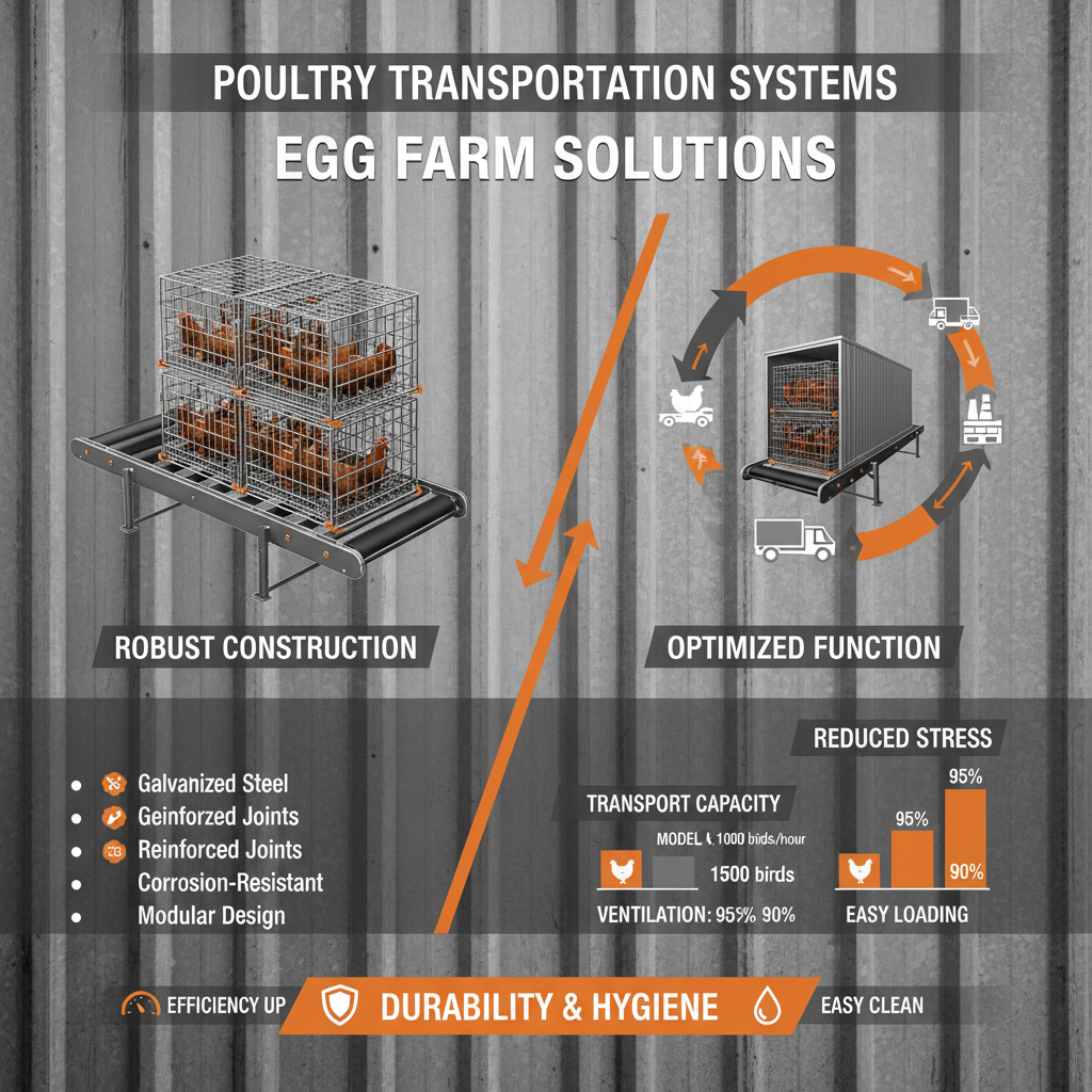 Optimizing Poultry Transportation with Durable Poultry Transportation Cages